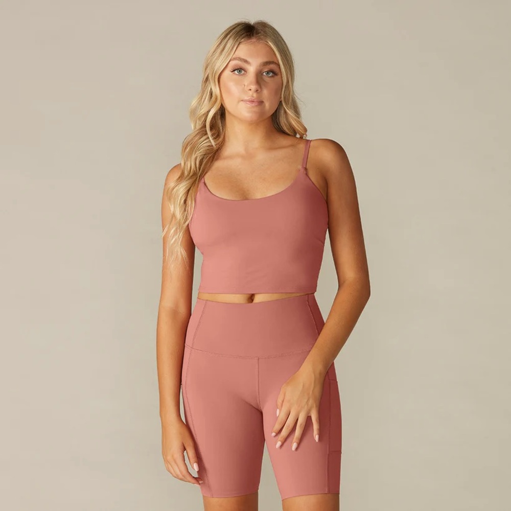 Tavi Sold @Neiman Marcus Canyon Cami Bra and Stash & Dash Biker Shorts Set Sz XS